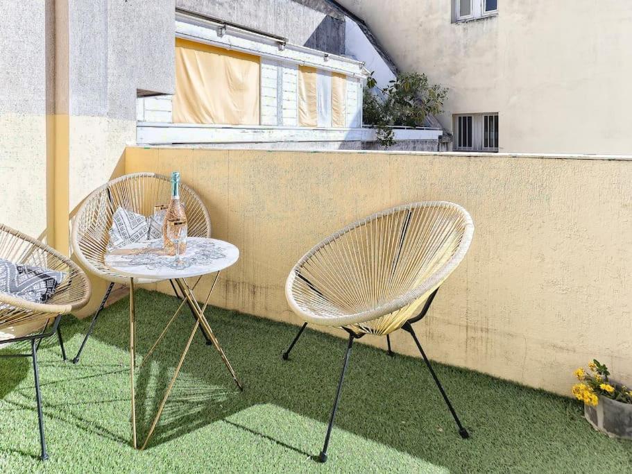Centre Ville-Superbe Appartement De 50 M2 - Cosy Avec Terrasse -Wifi Nizza Kültér fotó