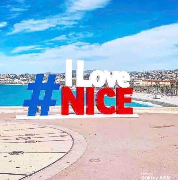 Centre Ville-Superbe Appartement De 50 M2 - Cosy Avec Terrasse -Wifi Nizza Kültér fotó